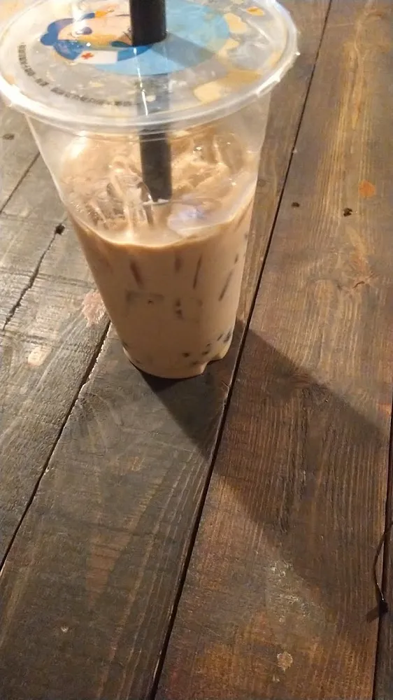 Tea Latte with Boba